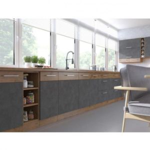 Obrazek Kuchnia Vigo grafit mat 260 bez blatu