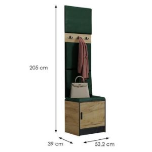 Obrazek Garderoba Roj 10 craft + Kronos 19 zielona