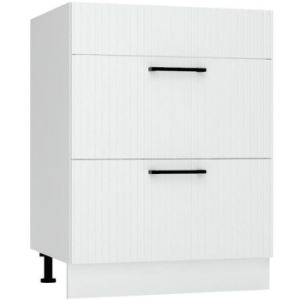 Obrazek Szafka kuchenna Kate d60pc s/2 zasl biały groszek