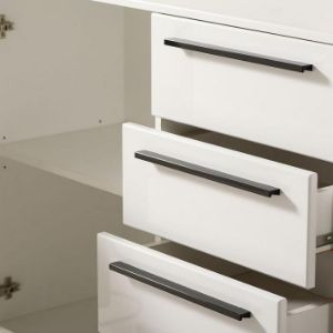 Obrazek Komoda Ksanti 2d4s Biały/Biały Połysk 11008640