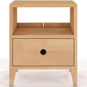 Obrazek Szafka nocna bukowa skandica sund/naturalny
