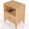 Obrazek Szafka nocna bukowa skandica sund/naturalny