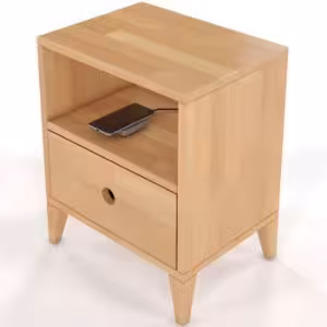 Obrazek Szafka nocna bukowa skandica sund/naturalny