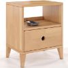 Obrazek Szafka nocna bukowa skandica sund/naturalny