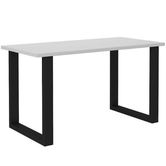 Obrazek Biurko Malta Metalowe Nogi Jasny Szary (Blat 28mm) Typ 150