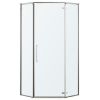 Obrazek Kabina prysznicowa pięciokątna Lambda 90x90x195 chrom