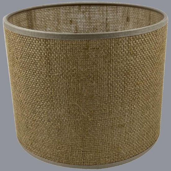 Obrazek Abażur walec 9686 juta struktura D20