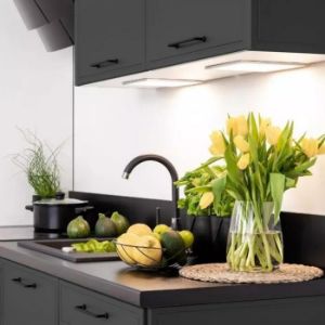 Obrazek Szafka Kuchenna Emily D60S/3 czarny groszek