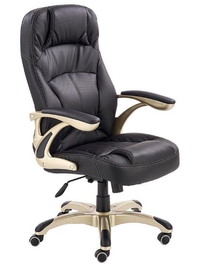 Obrazek Fotel gabinetowy Carl czarny