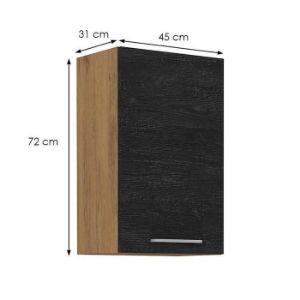 Obrazek Szafka kuchenna Vigo dark 45G-72 1F 