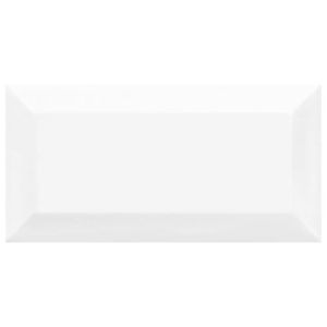 Obrazek Glazura Metrotiles white glossy 10/20