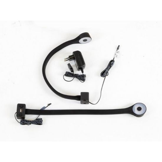 Obrazek Oświetlenie łóżka z ładowarką USB IZLED32P02-WK03