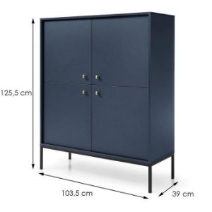 Obrazek Komoda Mono Mk104 Granat