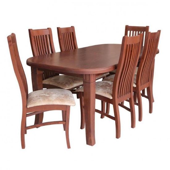 Obrazek Zestaw stół i krzesła Marek 1+6 ST146 V KR131 BR2432 arizona8