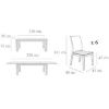 Obrazek Zestaw stół i krzesła Marek 1+6 ST146 V KR131 BR2432 arizona8