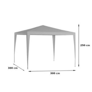 Obrazek Pawilon ogrodowy 3x3x2,5m zielony