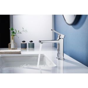 Obrazek Bateria umywalkowa Silva chrom