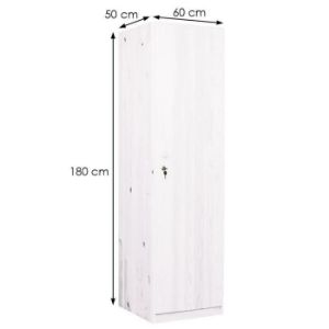 Obrazek Szafa 60 eko sosna bejca biała