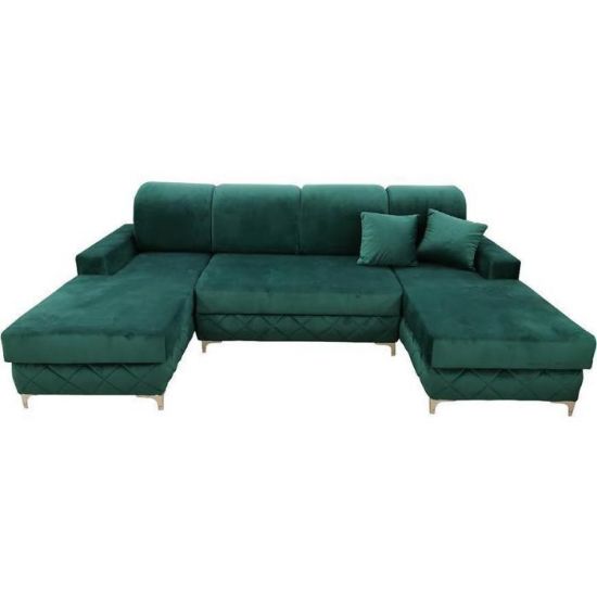 Obrazek Narożnik z funkcją spania Borys Kronos 19 + poduszki Paros 1 uniwersalny