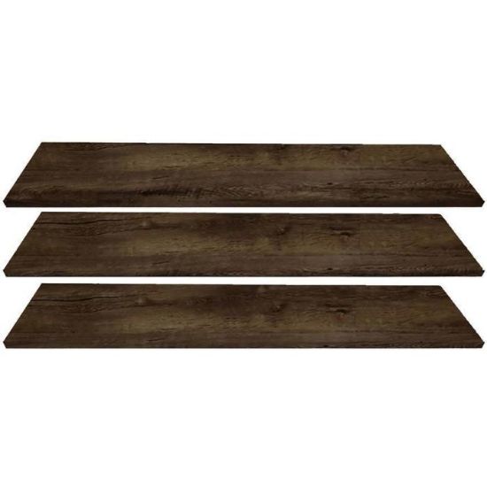 Obrazek Półki 3 szt. szafa Top 150 jesion ciemny