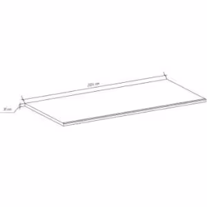 Obrazek Blat do kuchni DARIA 38mm x 200cm połysk