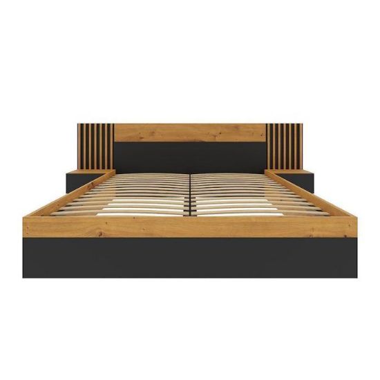 Obrazek Łóżko Nairobi 160 artisan/czarny