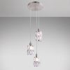 Obrazek Lampa wisząca 15760-3 chrom kryształ LW3