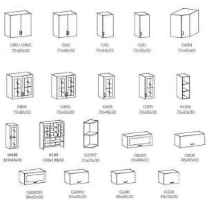 Obrazek Szafka kuchenna Prowansja G80KS sosna andersen