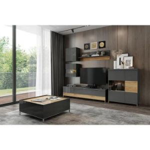 Obrazek Szafka wisząca Onyx VK55-1K/ON anthracite/pacific walnut