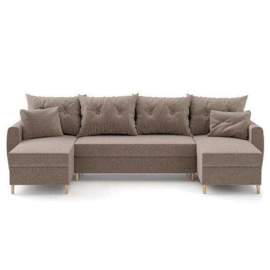 Obrazek Narożnik z funkcją spania Romeo U Lotus 3 dr.naturalne uniwersalny