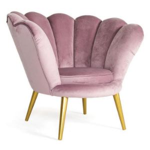 Obrazek Fotel Tristan Bluvel 91/złote