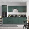 Obrazek Szafka Kuchenna Emily D60PC S/2 ZASL zielona mat
