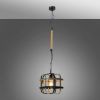 Obrazek Lampa Klatka-1 312471 czarno-złota E27x1 LW1