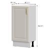 Obrazek Szafka kuchenna Evergreen R3-40-1K/4 ivorymat