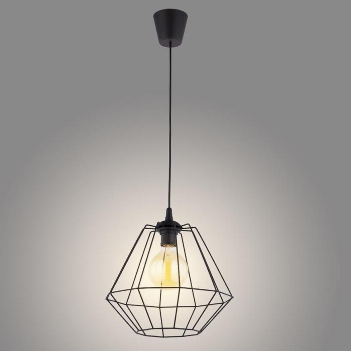 Lampa Diamond Black 4296 30cm Lw1