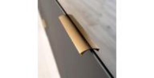 Obrazek Szafka kuchenna Denis d60 pl czarny mat/biały 