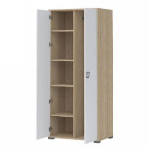 Obrazek Szafa 2D Kiki G2P-BK/KI-15 beech/white