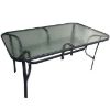 Obrazek Stół szklany 150x90x70 czarny