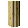 Obrazek Szafka Lamele Pionowa Do Trend Dąb Artisan/Czarny