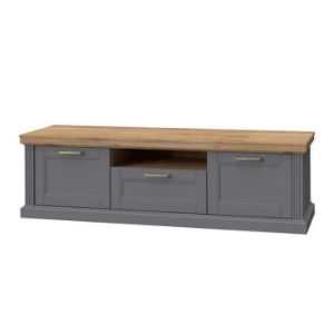 Obrazek Szafka RTV Tara TV2K1F graphite/pacific walnut