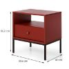 Obrazek Szafka nocna Mono Ms54 Bordo