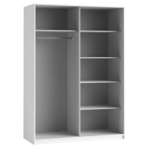 Obrazek Szafa 2d przesuwne z lustrem 150 Beta 55 biały