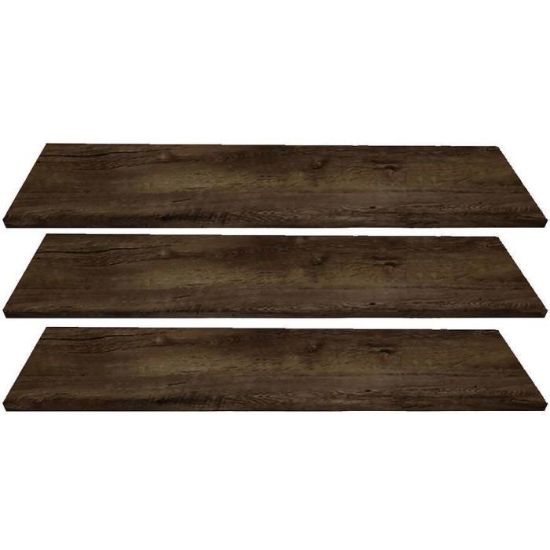 Obrazek Półki 3 szt. szafa Top 100 jesion ciemny