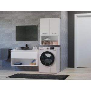 Obrazek Szafka nad pralkę Lara mini biały