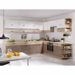 Obrazek Szafka Kuchenna Premio 4D sonoma/cappuccino połysk