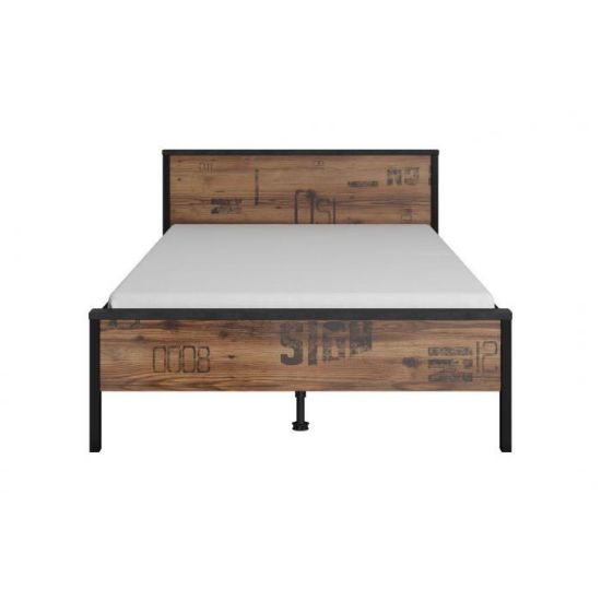 Obrazek Łóżko Molta ML-13 świerk alpejski/czarny