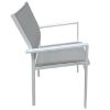Obrazek Krzesło Arizona Aluminium szaro-białe