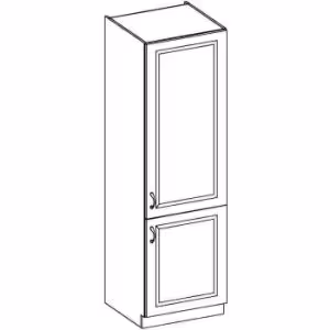 Obrazek Szafka kuchenna Stilo biały mat/artisan 60DK-210 2F