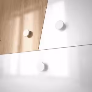 Obrazek Półko-Tapczan Poziomy Nero 16 – Biały Połysk