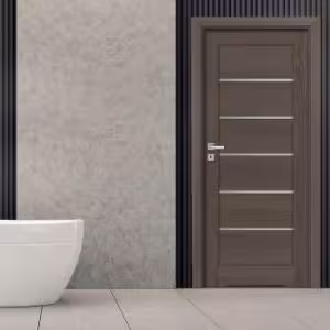 Obrazek Drzwi wewnętrzne Donato 4 80P antracyt B637 / WC + podcięcie